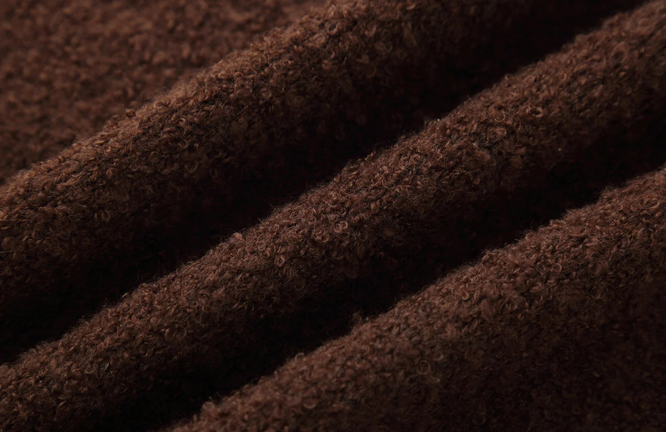CLP Wool -Blend Toggle-Neck Knit Pullover