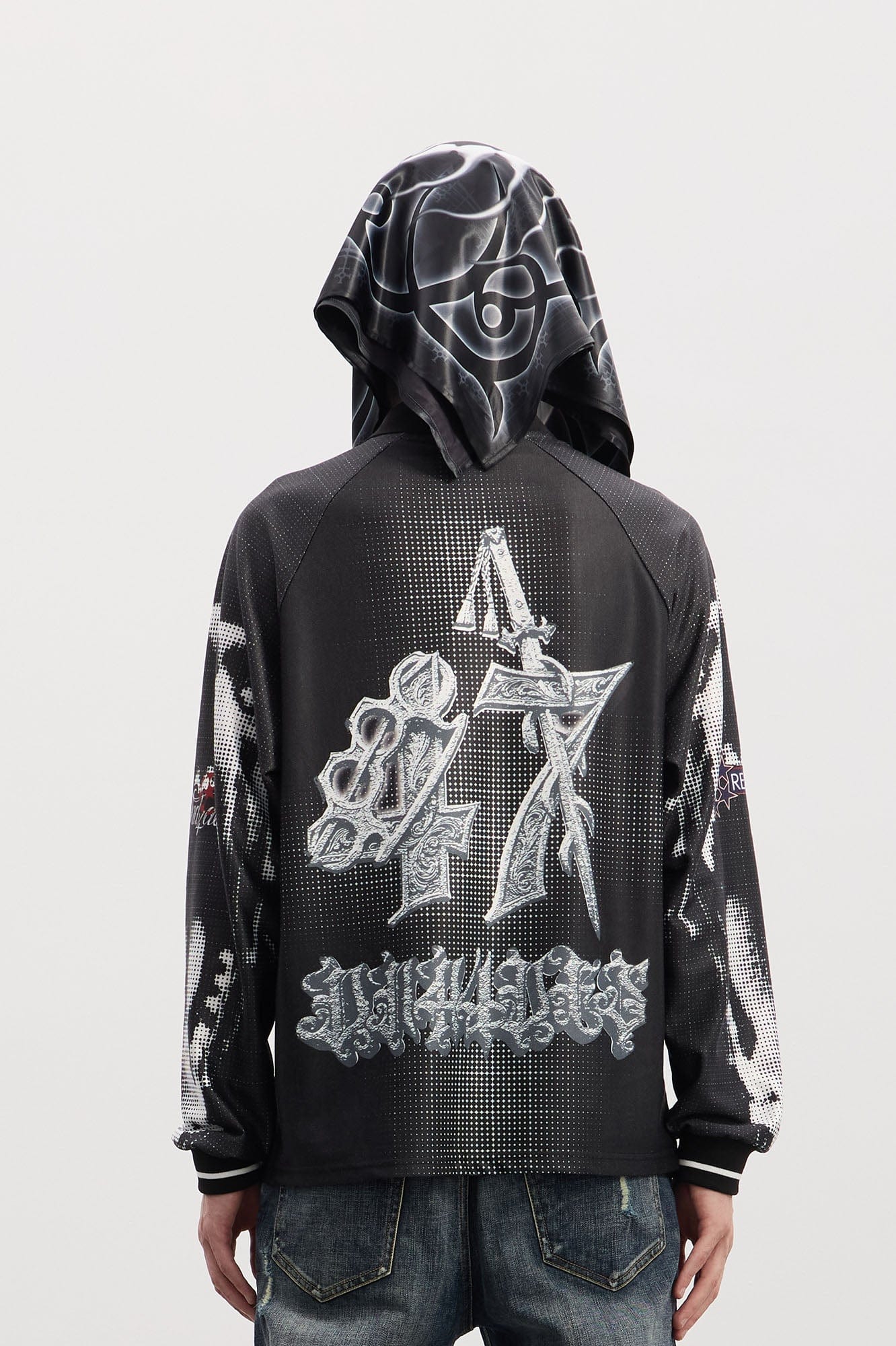 DND4DES Skull Thorn Bandana