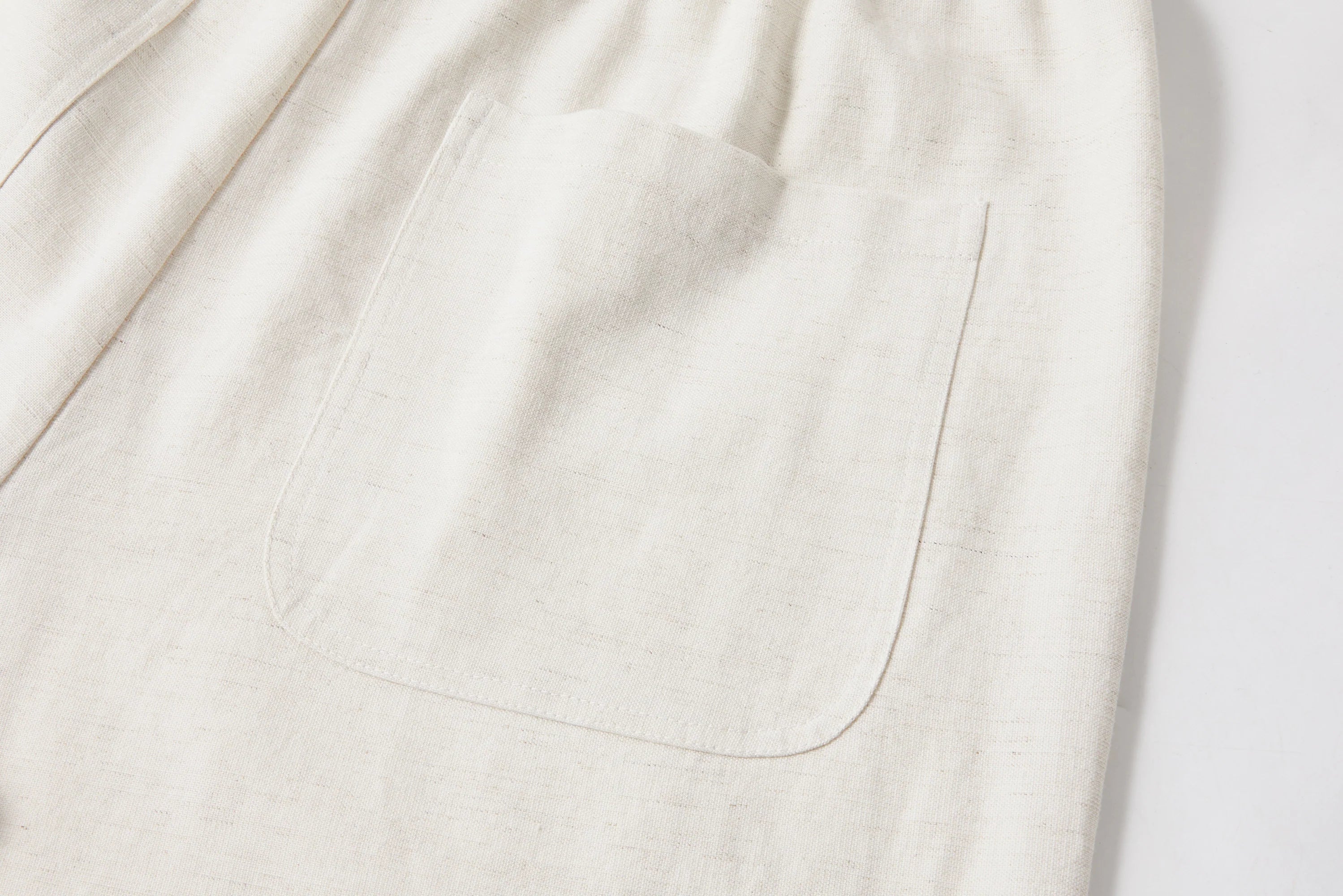 KREATE Tencel-Linen Straight-Leg Pants