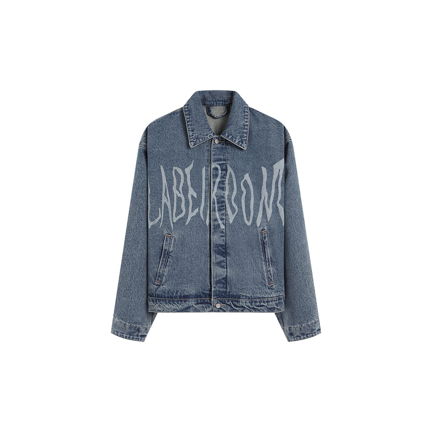 49PERCENT LABELROOM Laser Logo Denim Jacket