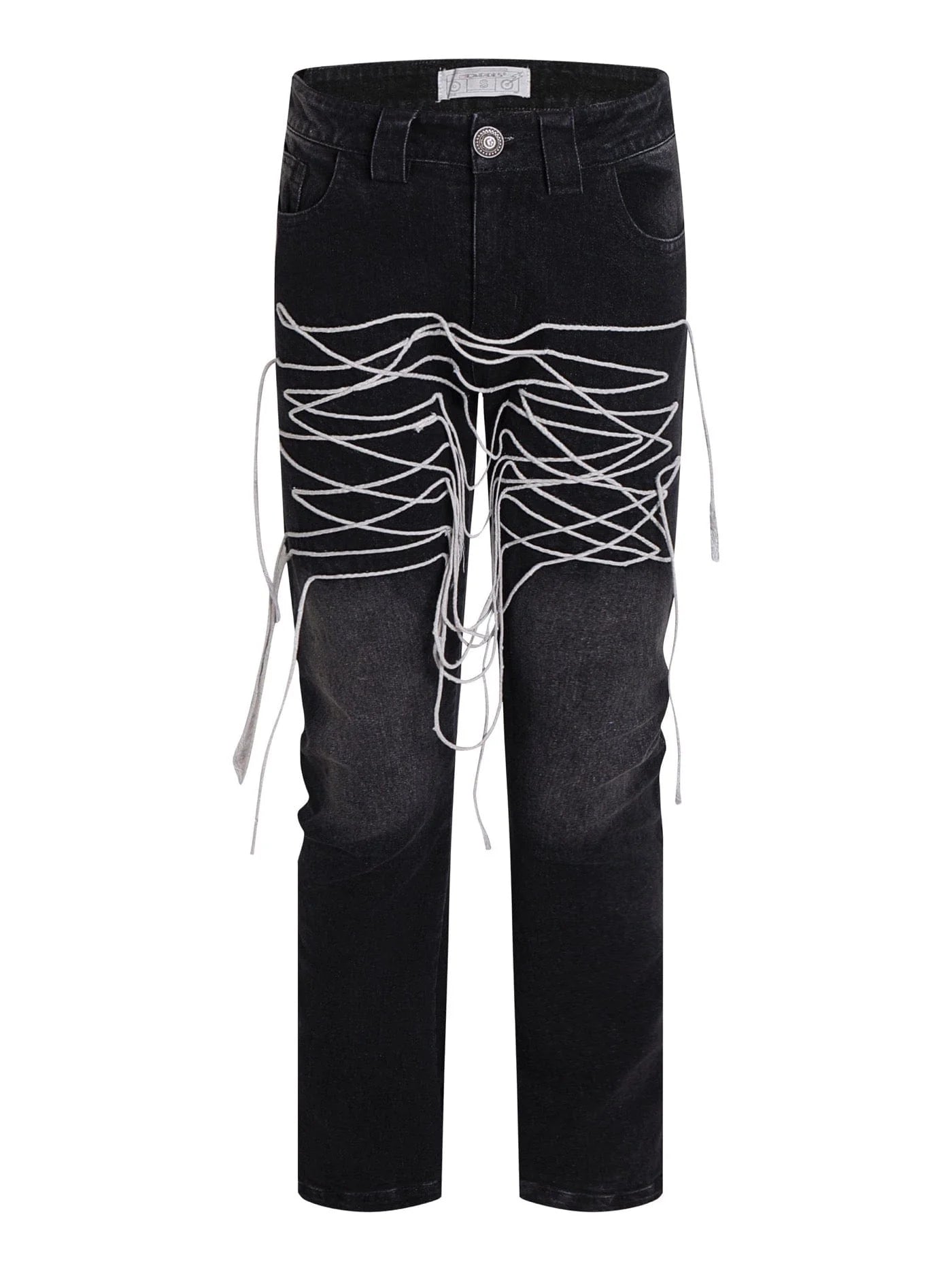 DND4DES Shoelace Washed Jeans