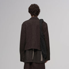 ILNya Nieternite Nifutur Wool-Blend Layered Sash Panel Blazer