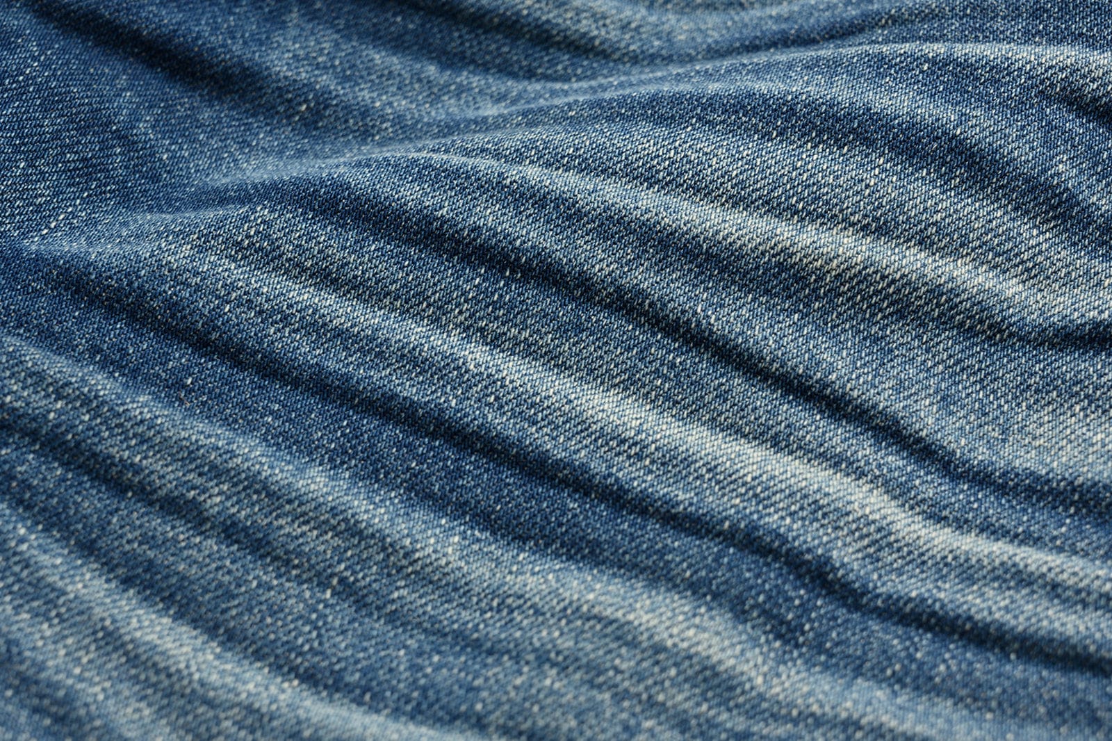 OKAYTHXBYE Wrinkled Washed Wide-Leg Jeans