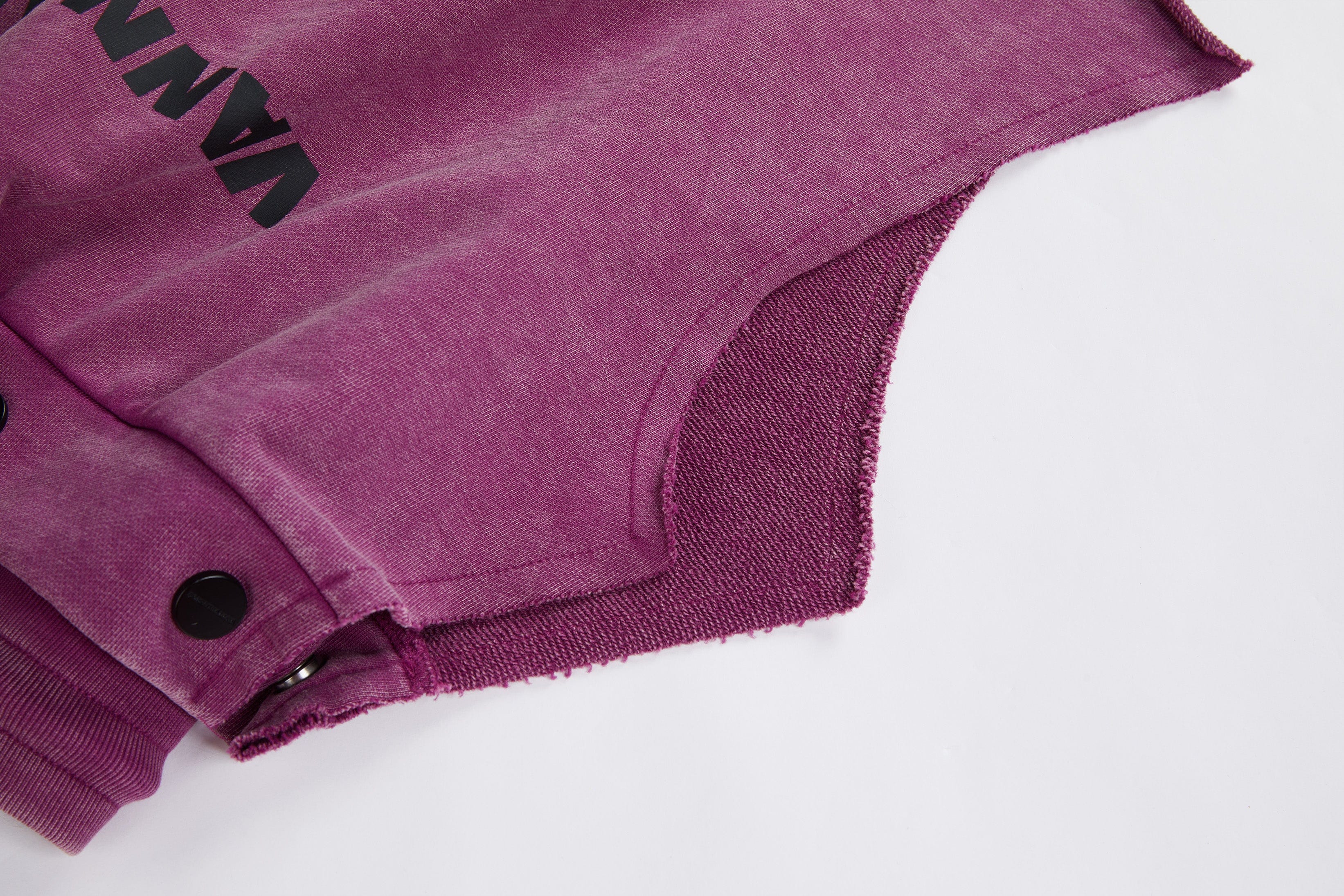 VANN VALRENCE Double-Layered Panel Deconstructed Drawstring Pants