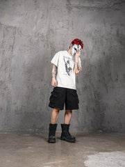 UNDERWATER Fallen Angel Distressed T-Shirt