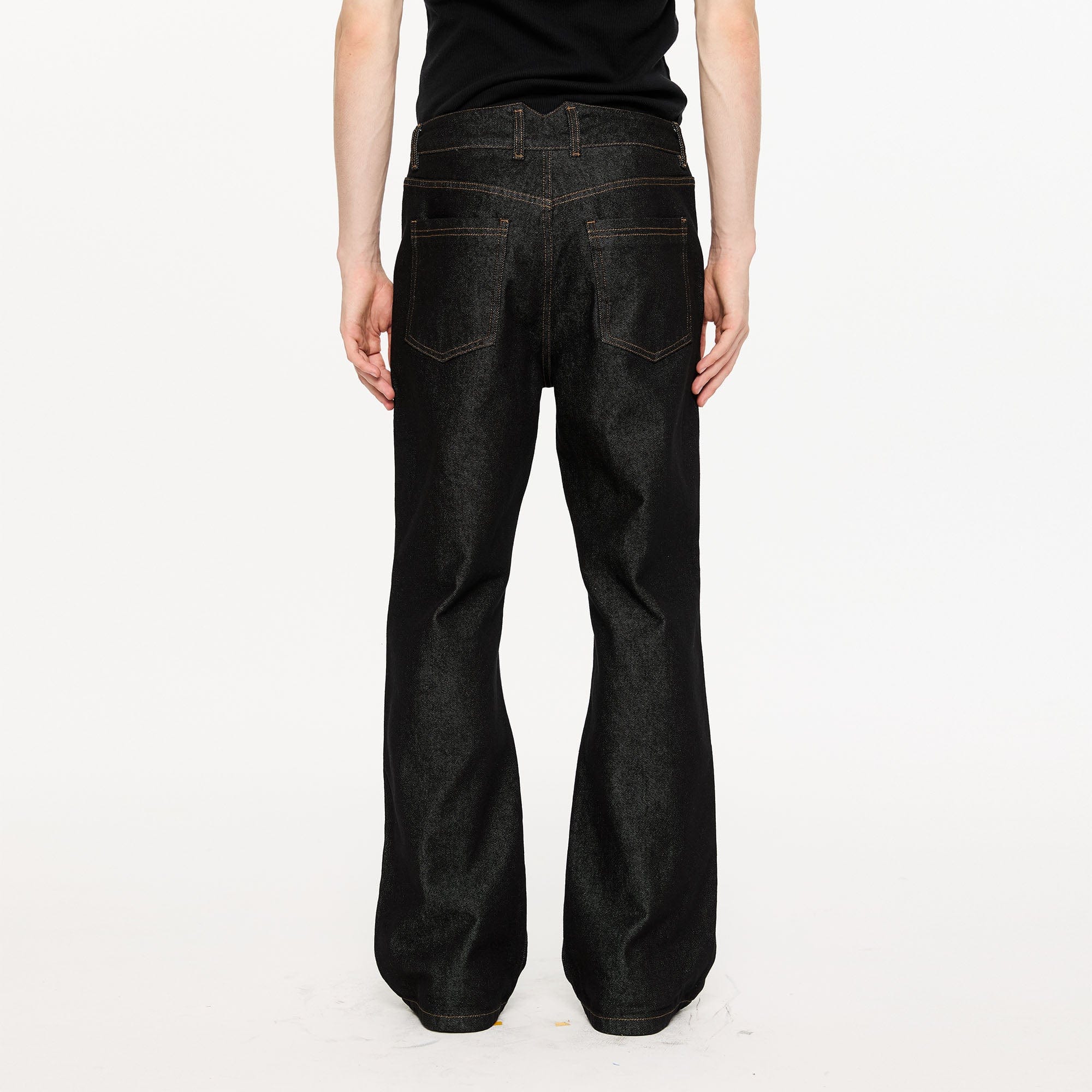 KREATE Floral Lined Stitched Jeans