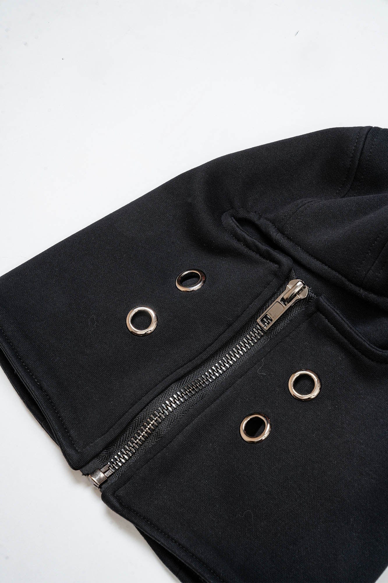 KADAKADA Zippered Grommet Balaclava