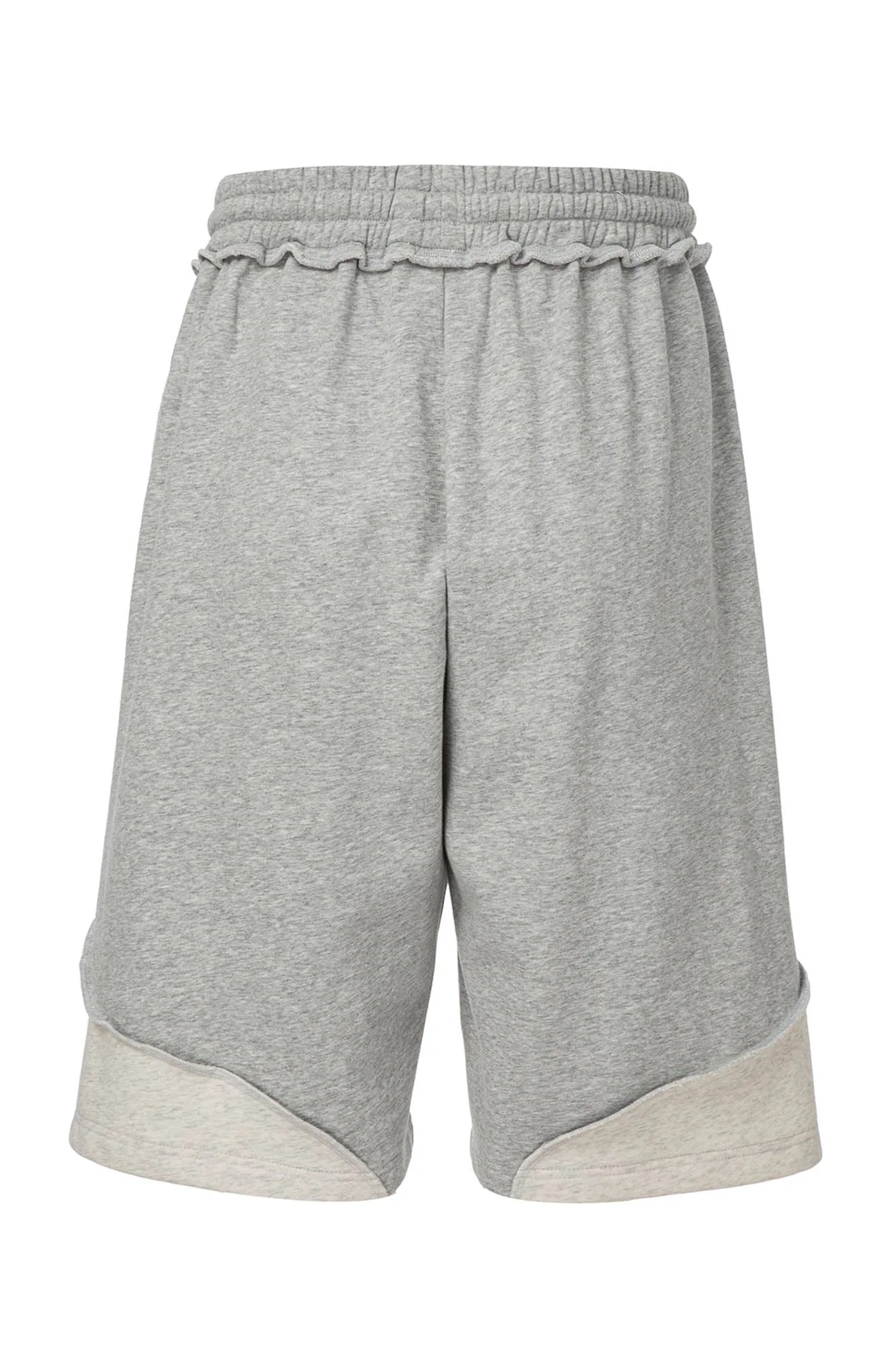 F2CE Curved Spliced Contrast Shorts