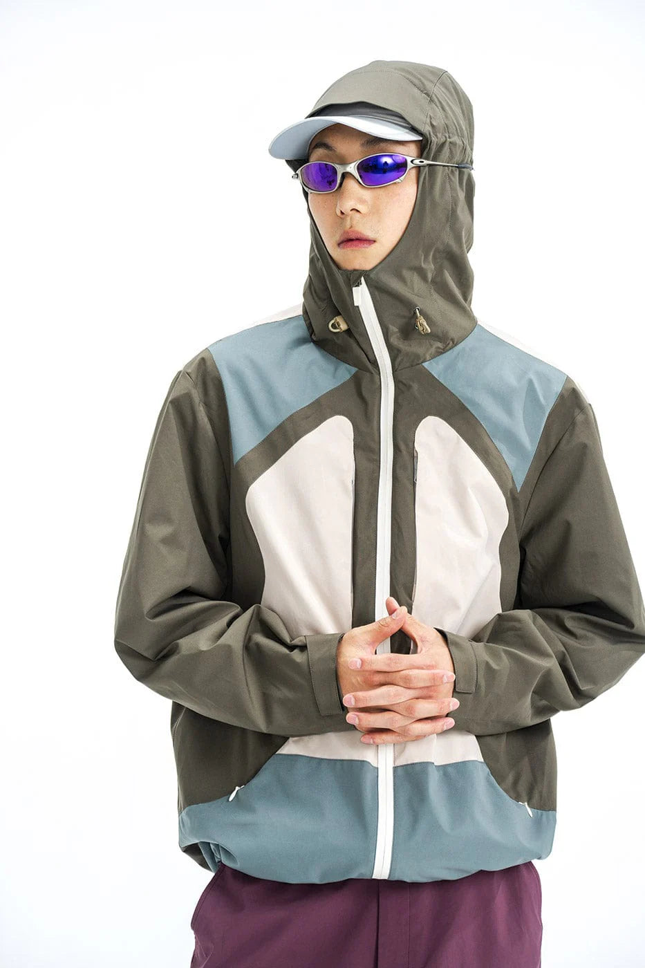 ENSHADOWER Water-Proof Contrasted Outdoor Jacket