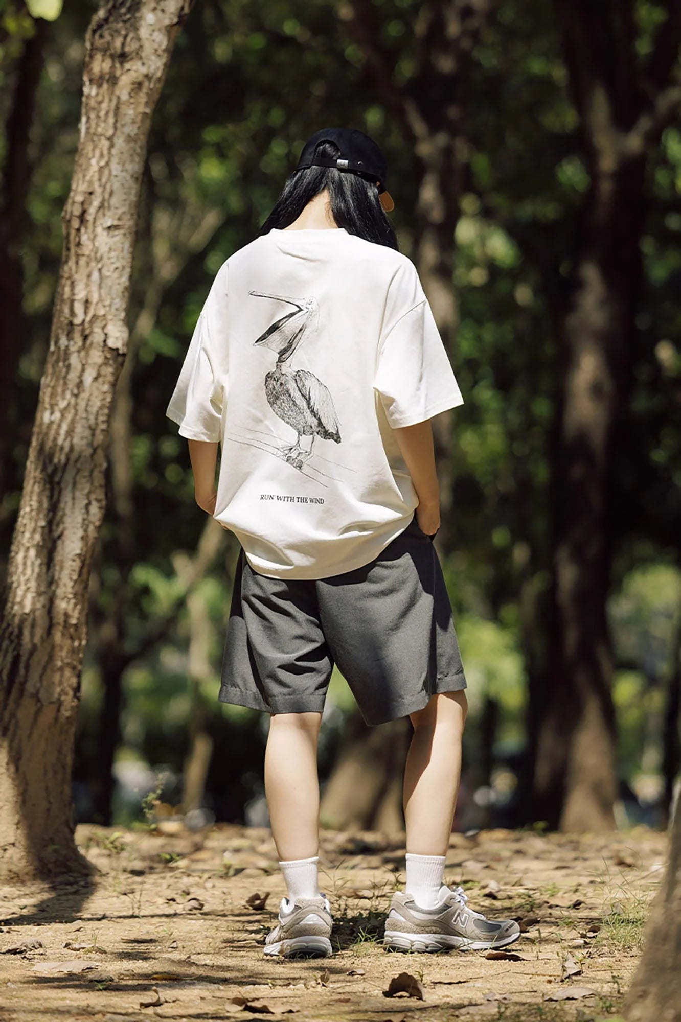 BANANA CLUB Wild Animal Graphic Sorona Oversized T-Shirt