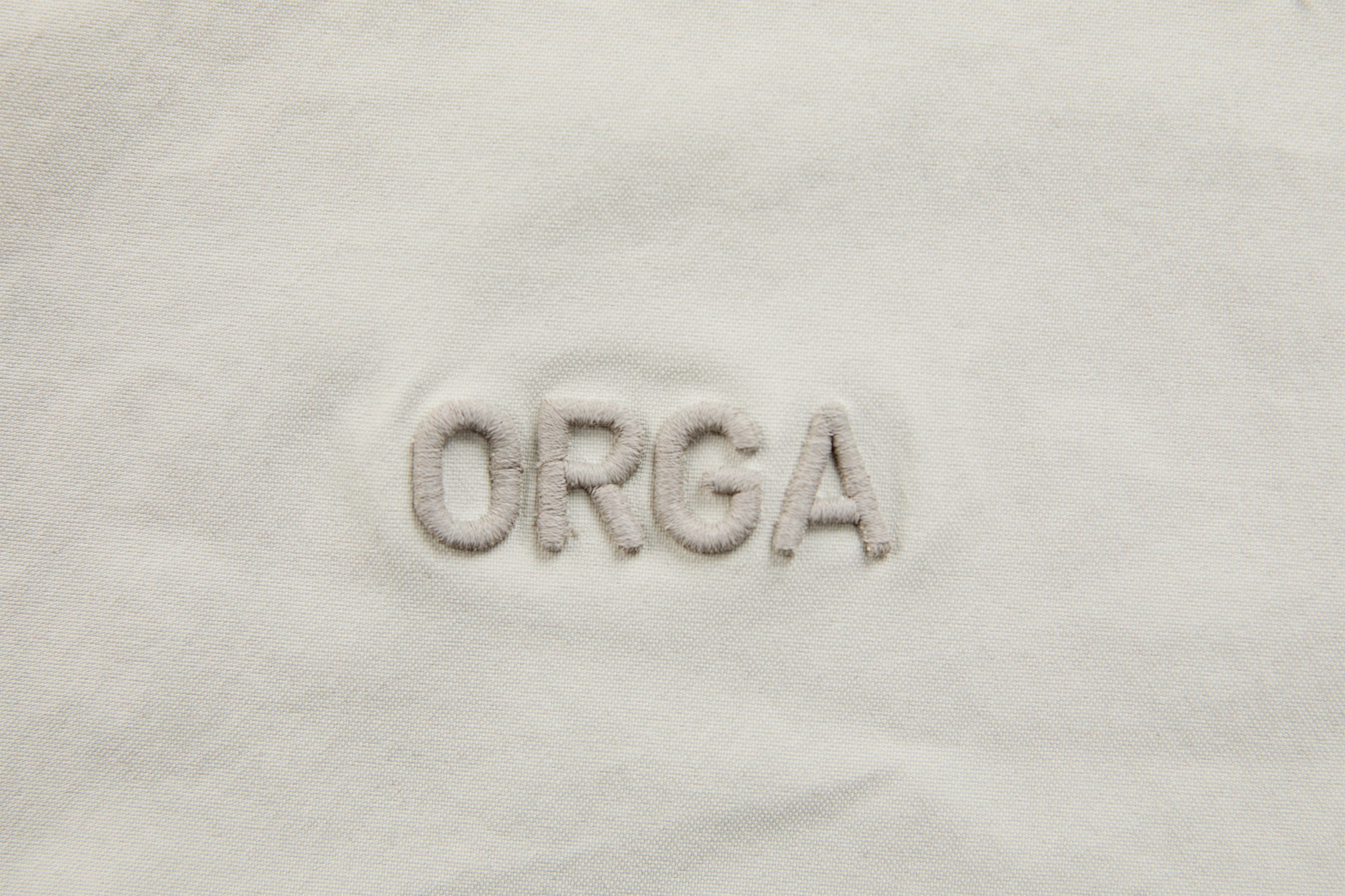 ORGANIC EMOTION Water-Repellent LOGO Embroidered Drawstring Sweatshirt