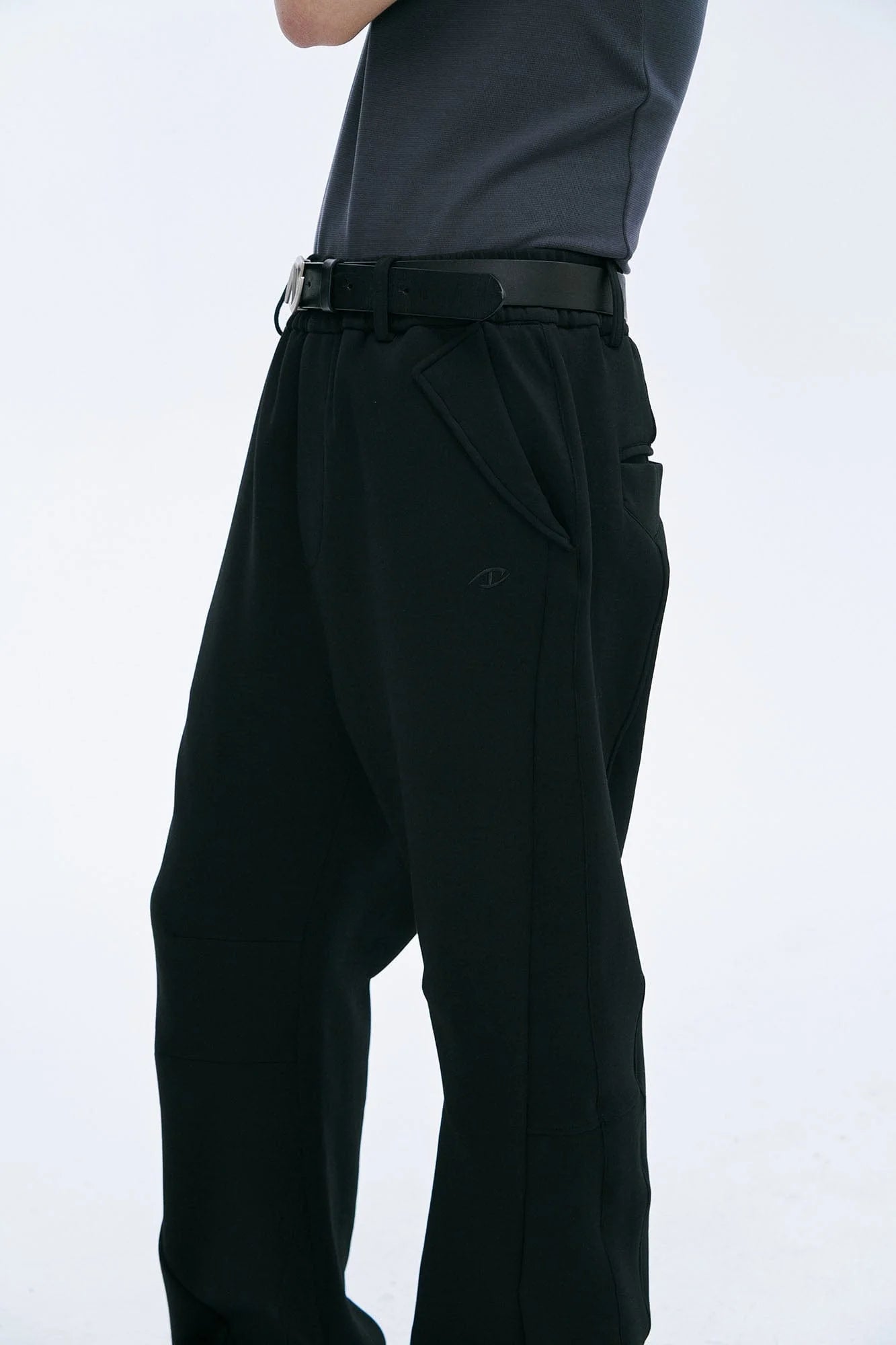 CATSSTAC Paneled Scuba Knit Straight-Leg Sweatpants
