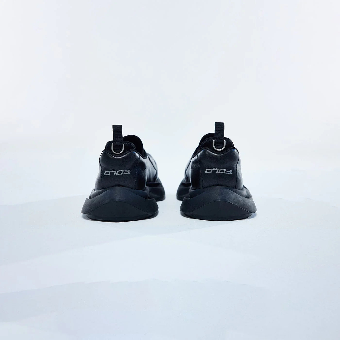 WHISTLEHUNTER x Oto3 Logo Derby Shoes