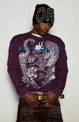 VINKID Graphic Waffle Long Sleeve