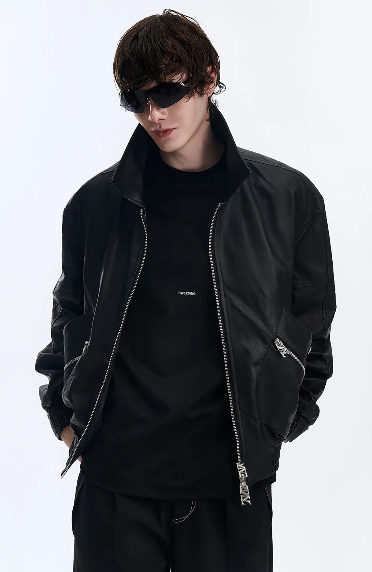 TIWILLTANG Essential Paneled Dual-Zip Jacket