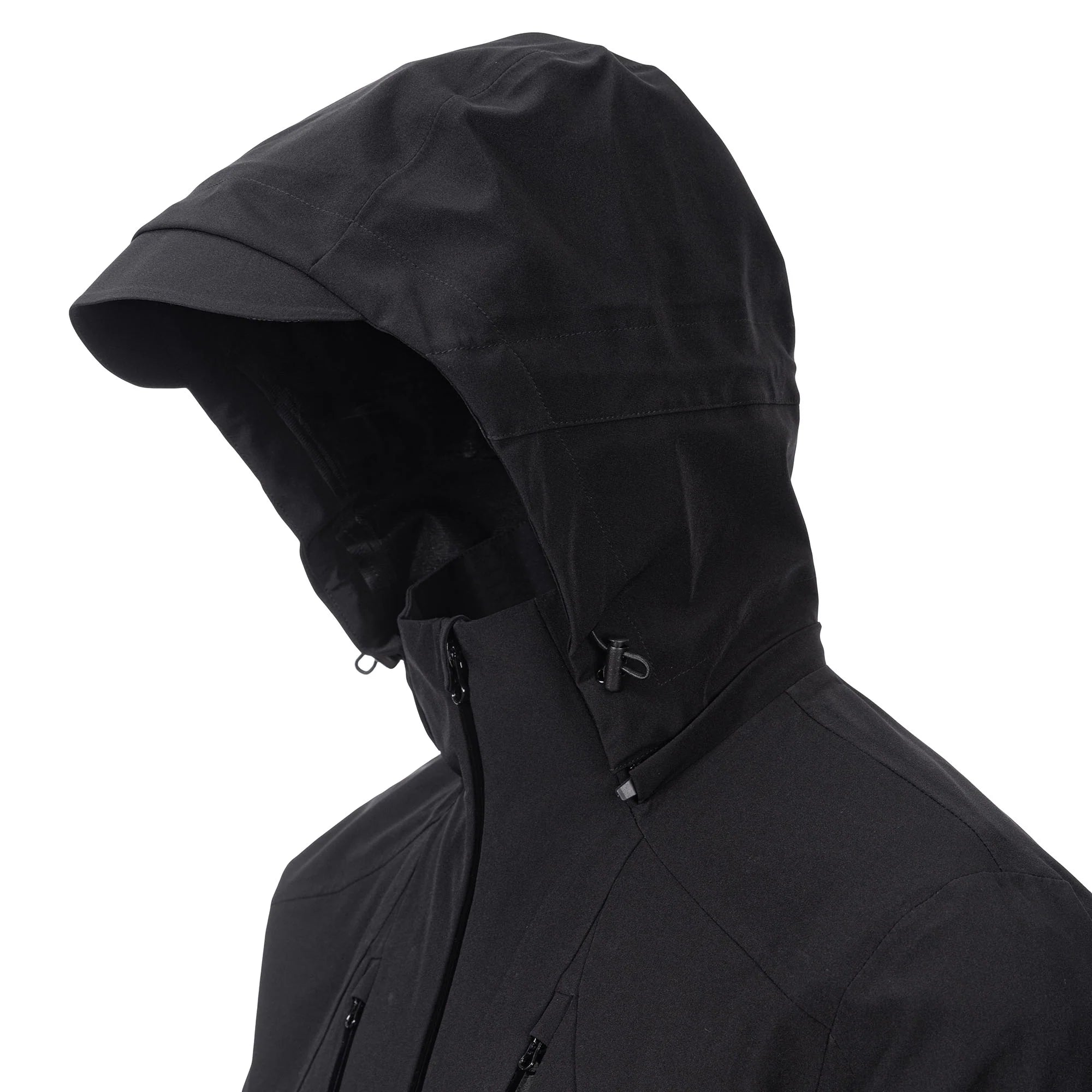 CATSSTAC Reflective Panels Tech Windbreaker Hooded Jacket