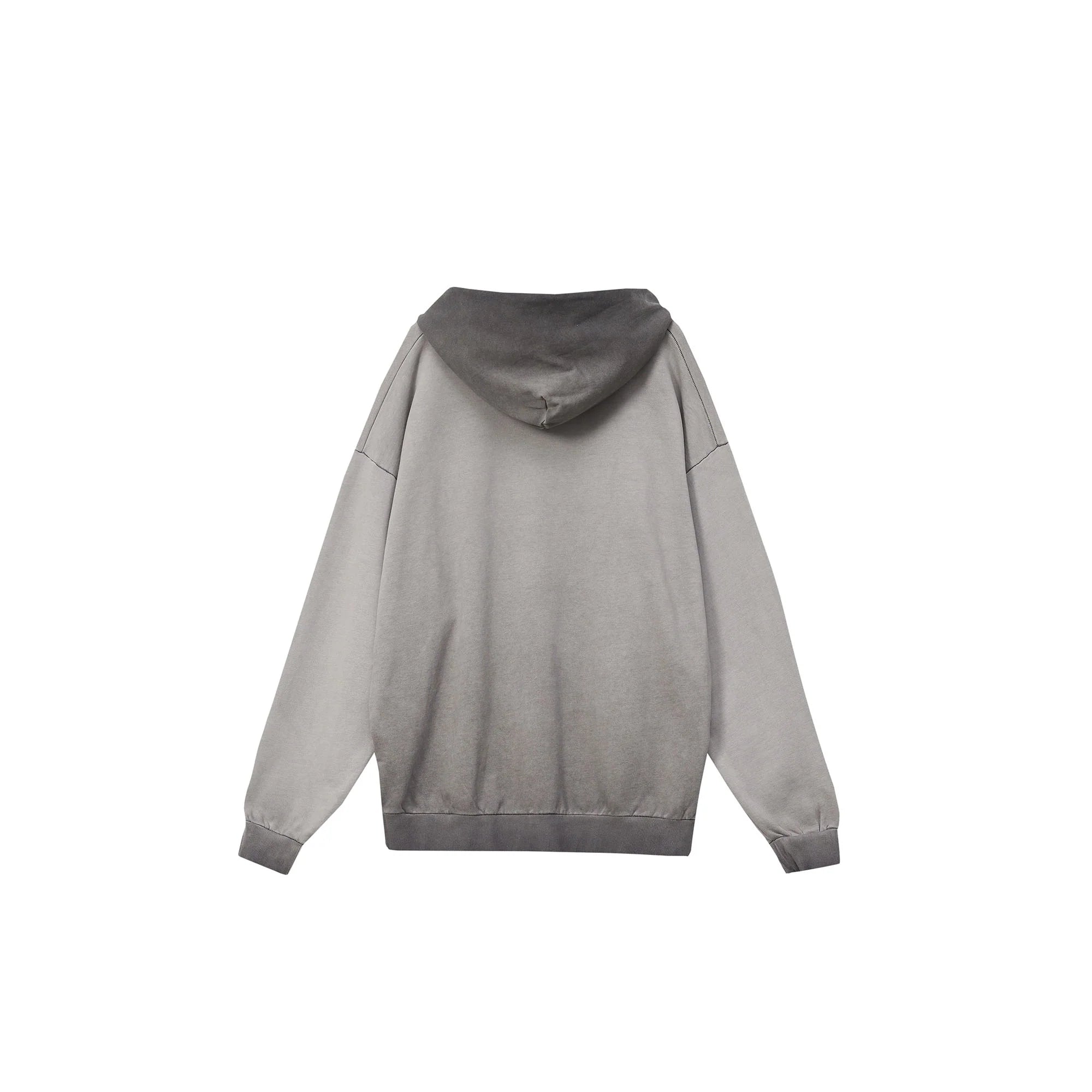 ERROR CODE ROBOT Graphic Faded Oversized Hoodie