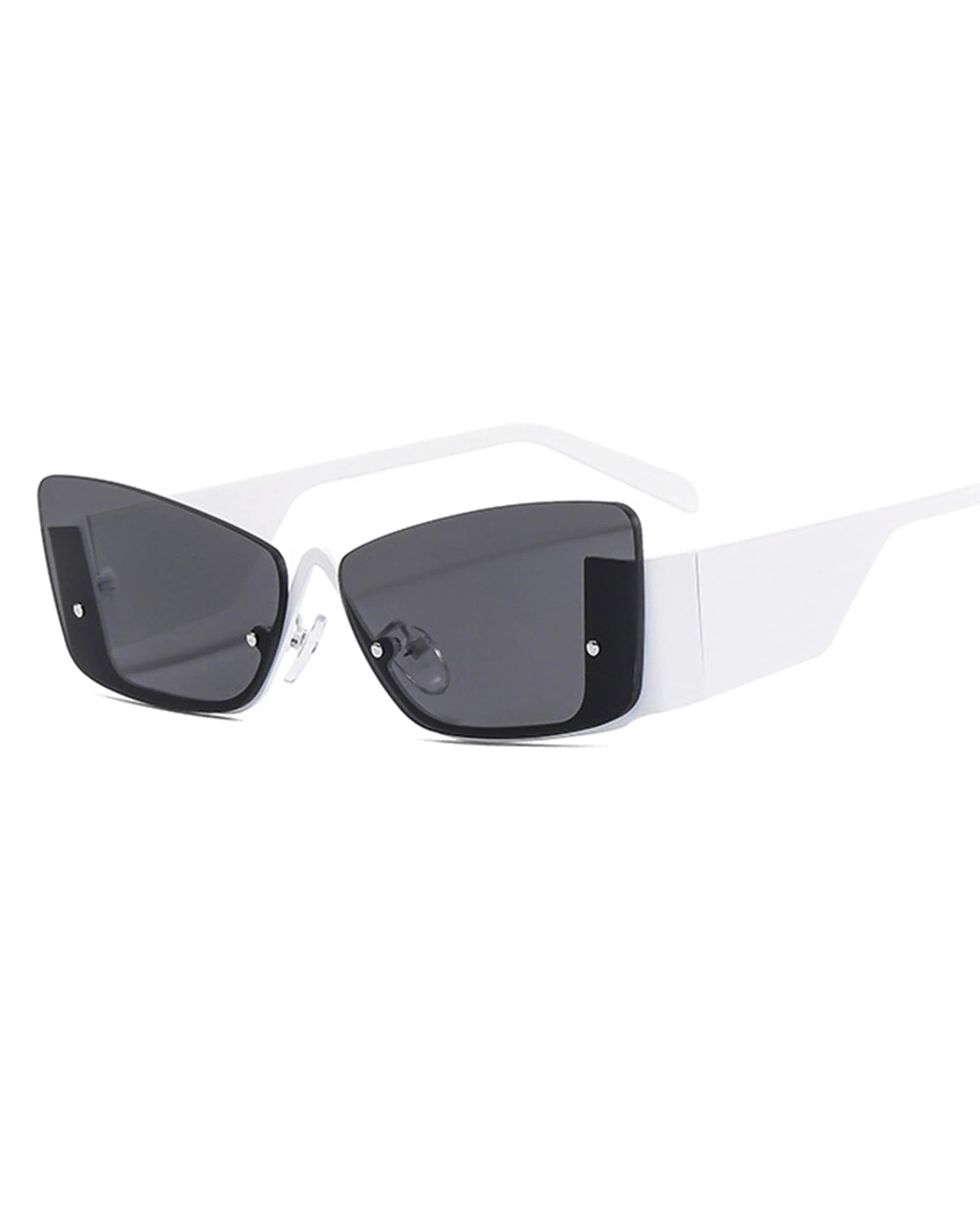 DAMAGE ASIA OPTICALS Modern Half Frame Sunglasses