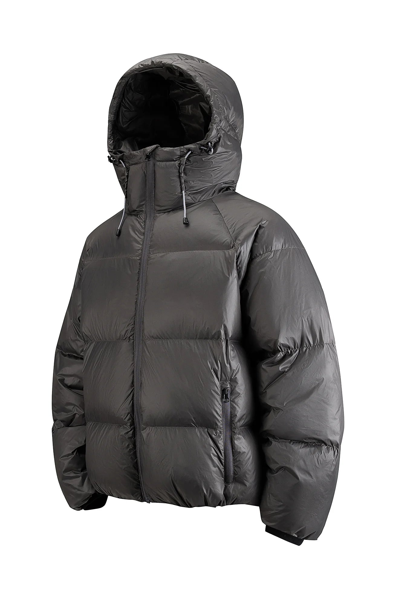 7440 37 1 Drawstring Hooded Thickened Down Puffer
