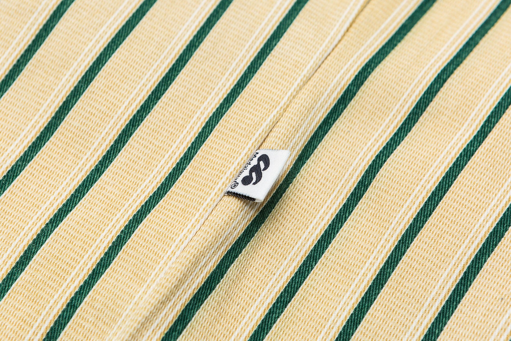 ME DA IGUAL Striped Long-Sleeve Hooded Shirt