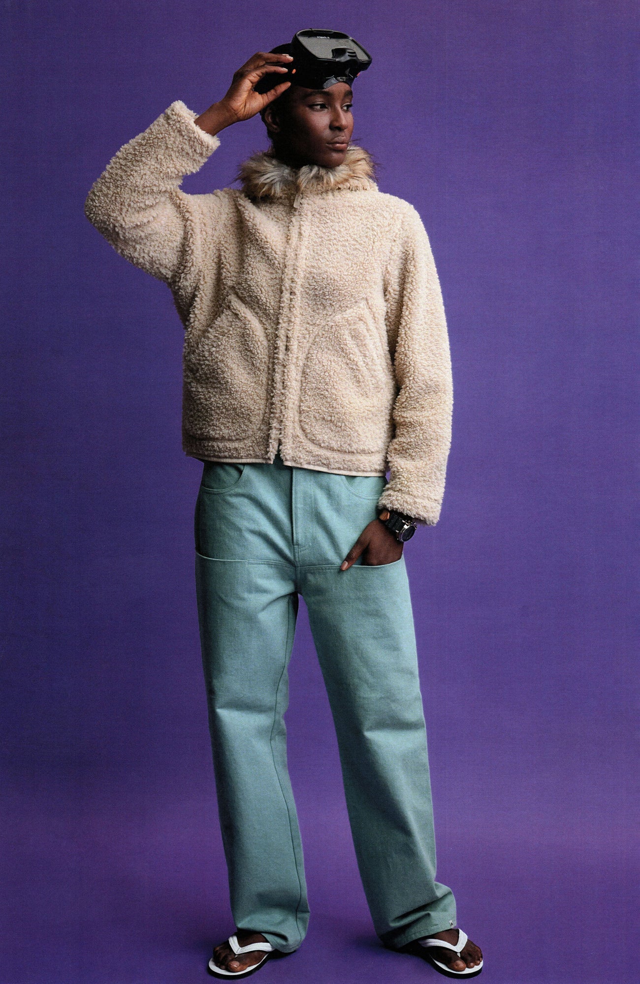 URBAN+FOREST Paneled Canvas Straight-Leg Jeans