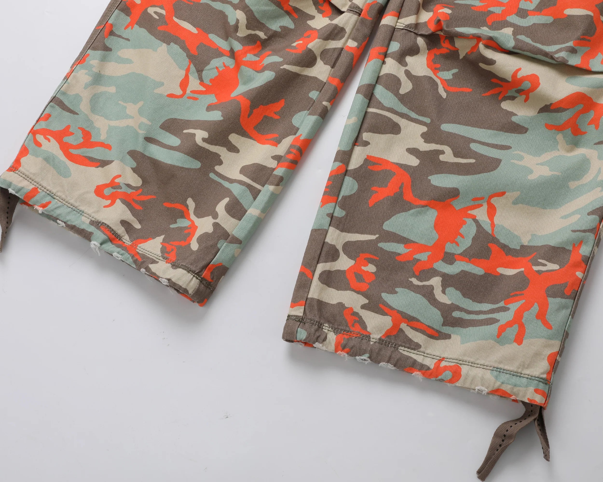 STEEPC Camo Wide-Leg Cargo Pants