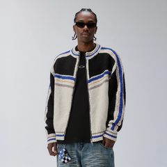F2CE Contrast Panel Boxy Cardigan
