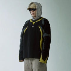 F2CE Modern Deconstructed Waffle Sweatshirt