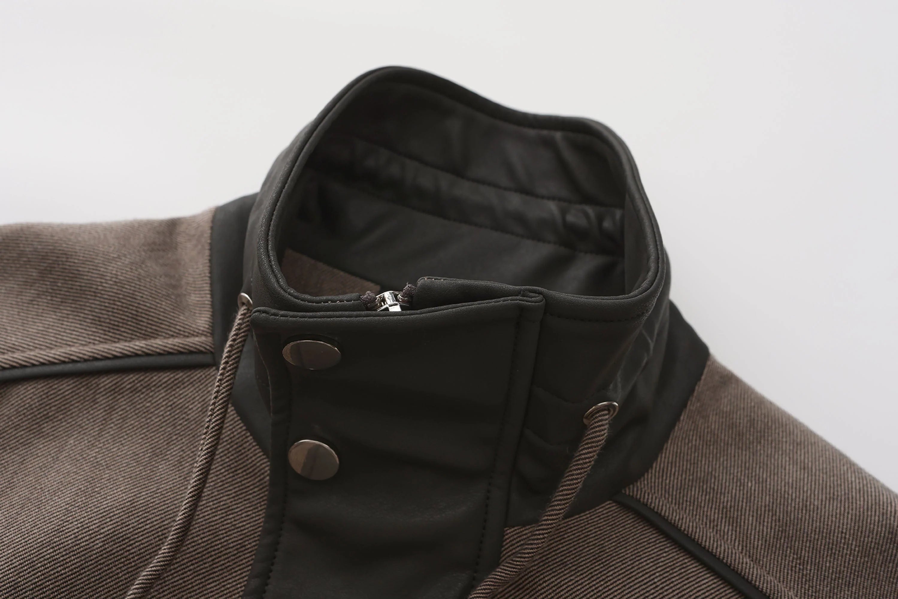 ORAL UTOPIA Multi-Pocket Drawstring Barn Jacket