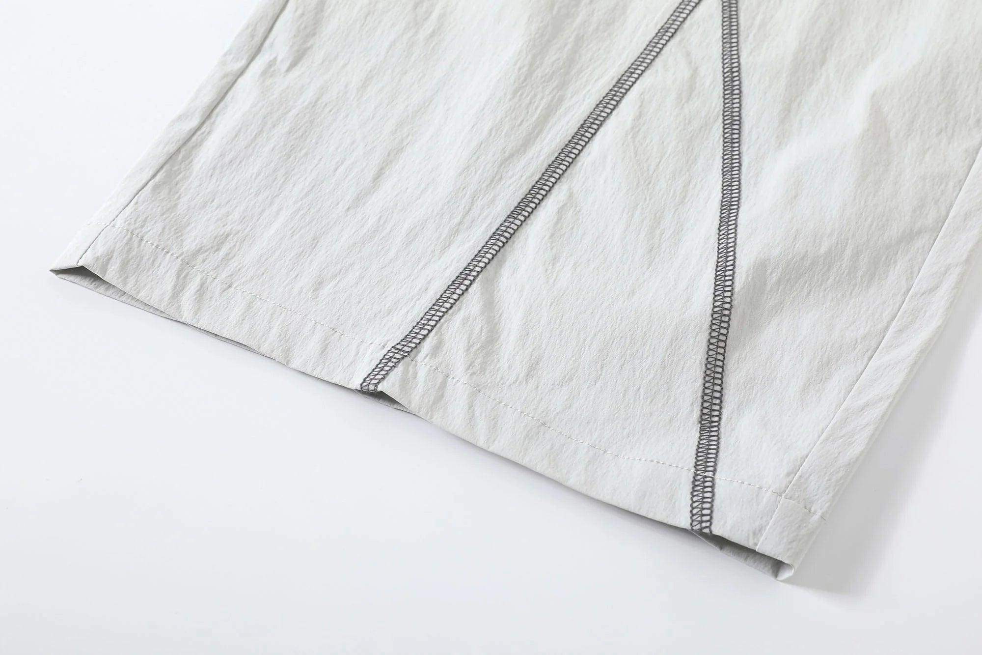 DONSMOKE Contrast Cross Stitch Quick-Dry Pants