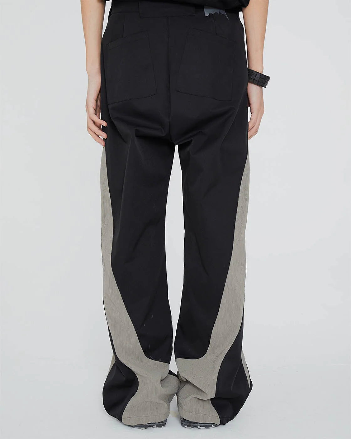 49PERCENT The X Spliced Zipper Pants