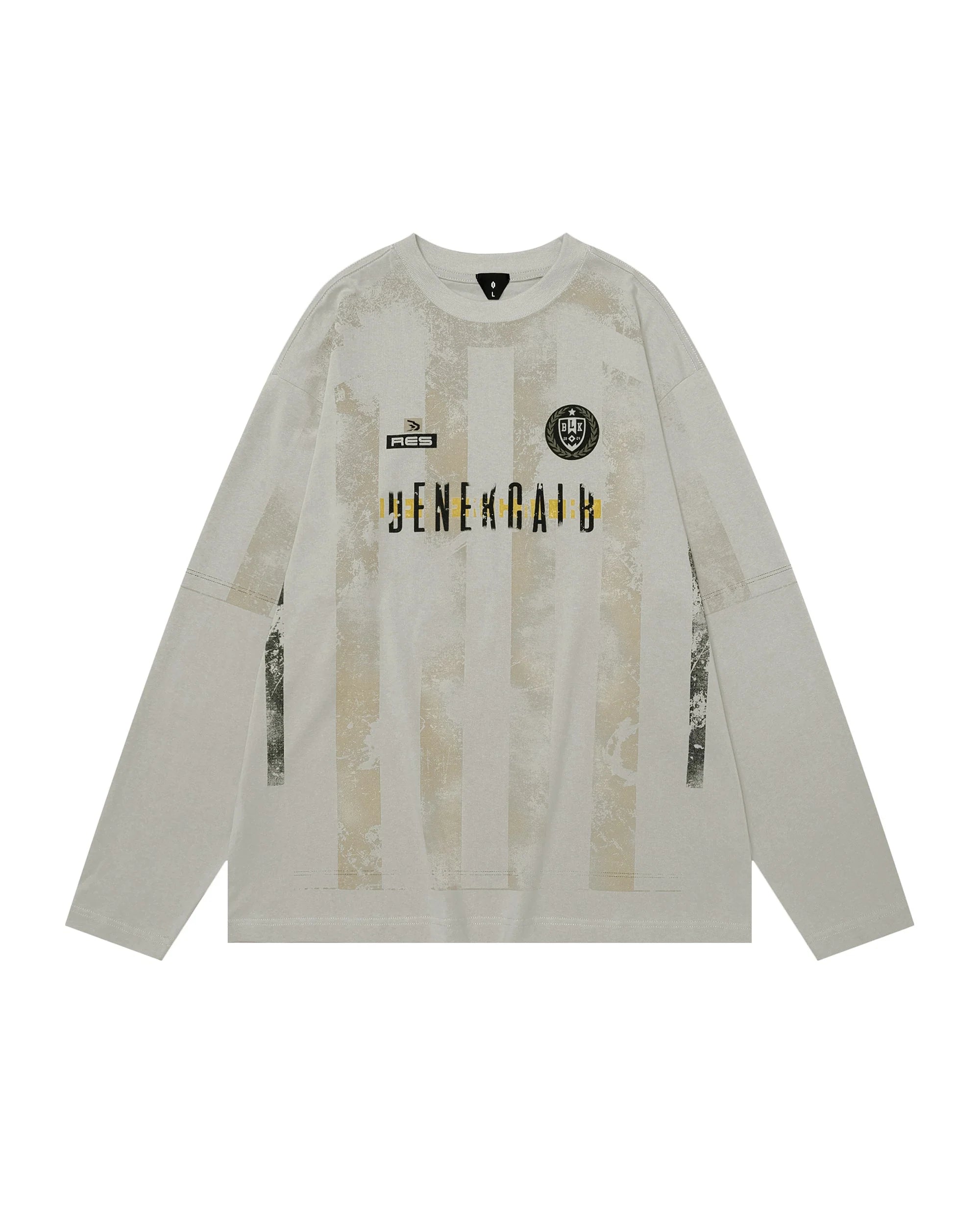 OVDY Retro Distressed Long-Sleeve Jersey