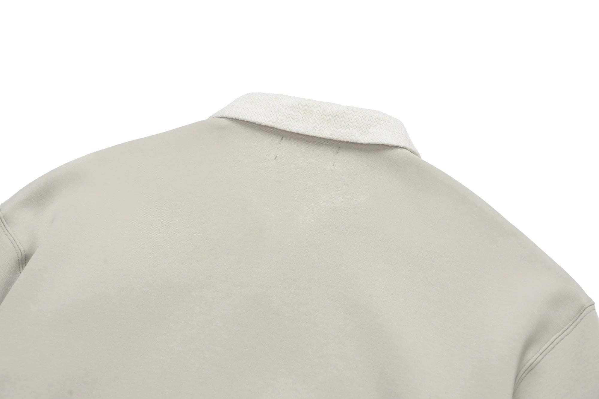 OKAYTHXBYE Flexweave Contrast Collar Sweatshirt