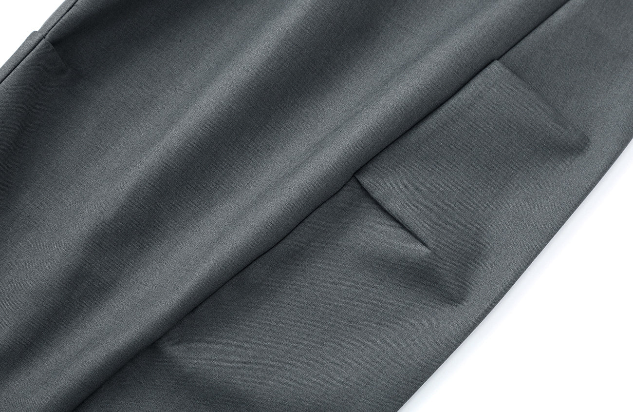 CLP Essential Pleat Curved-Leg Trousers