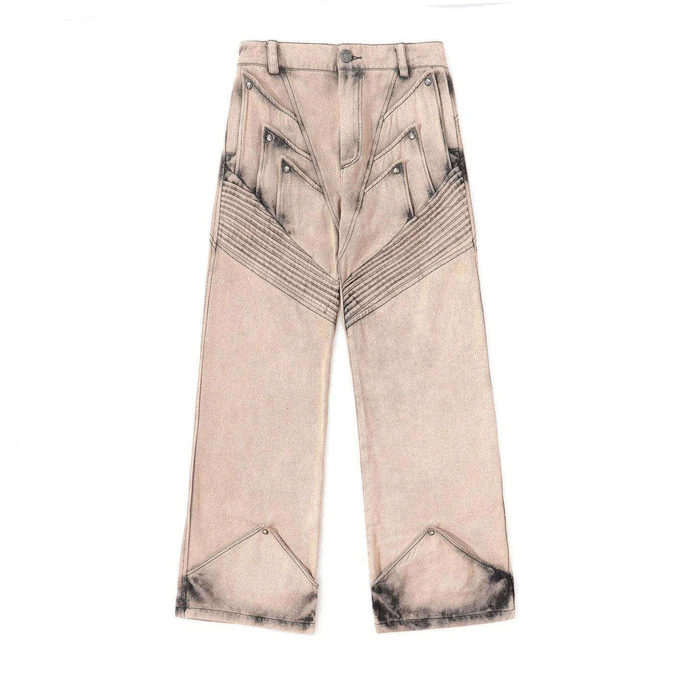 DND4DES Deconstructed Desert Petals Jeans