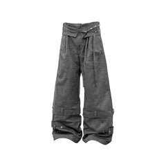 RELABEL Convertible Foldover-Waist Cargo Pants