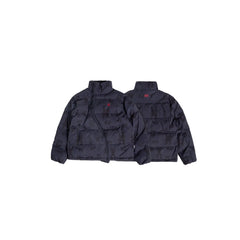 NERHI Asym Zip Full-Print Puffer Jacket
