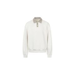 OKAYTHXBYE Flexweave Contrast Collar Sweatshirt