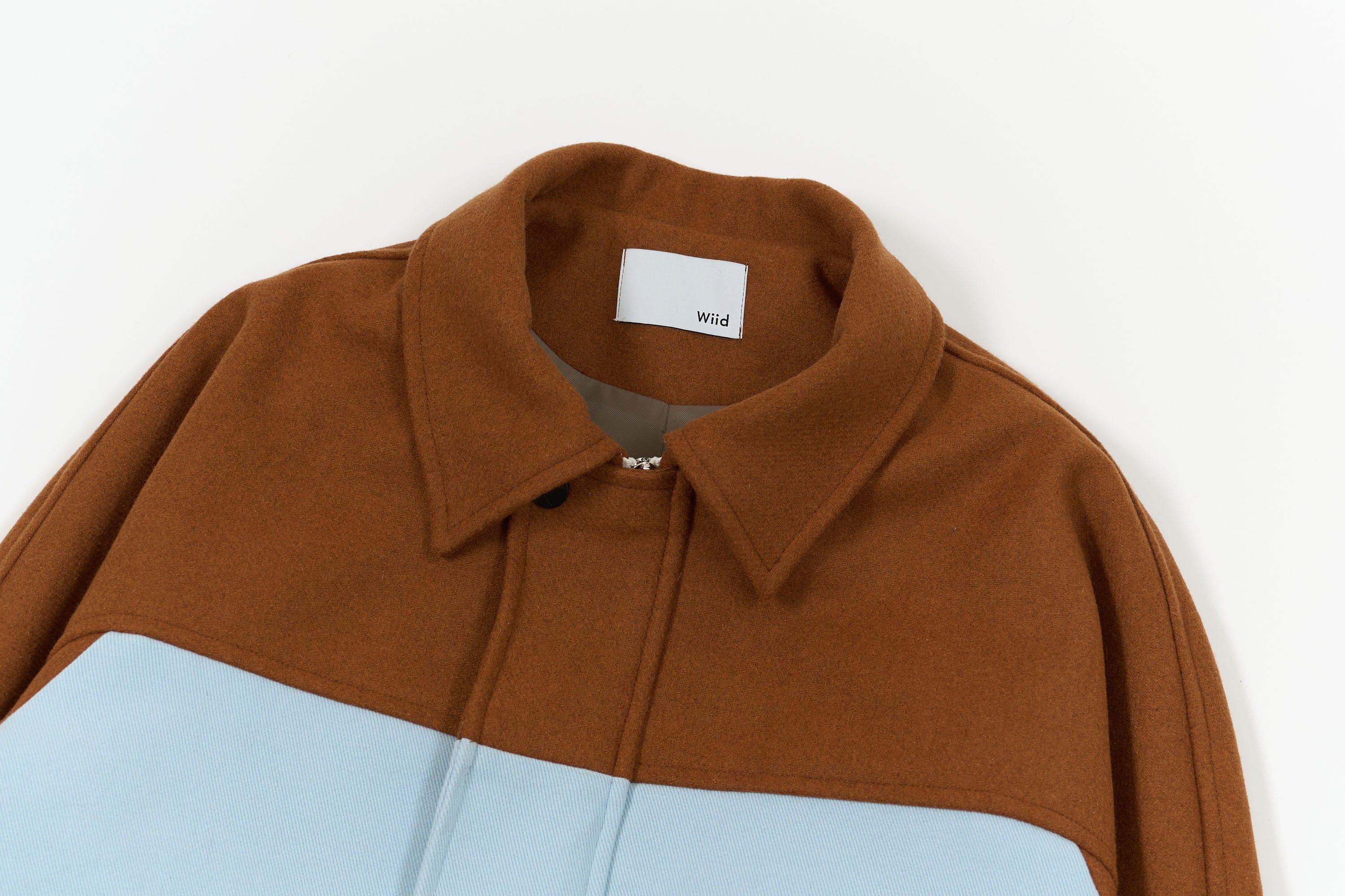 WIID Contrast Panel Wool-Blend Jacket