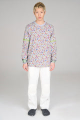 URBAN+FOREST Speckled Reflective Stripe Long-Sleeve Tee