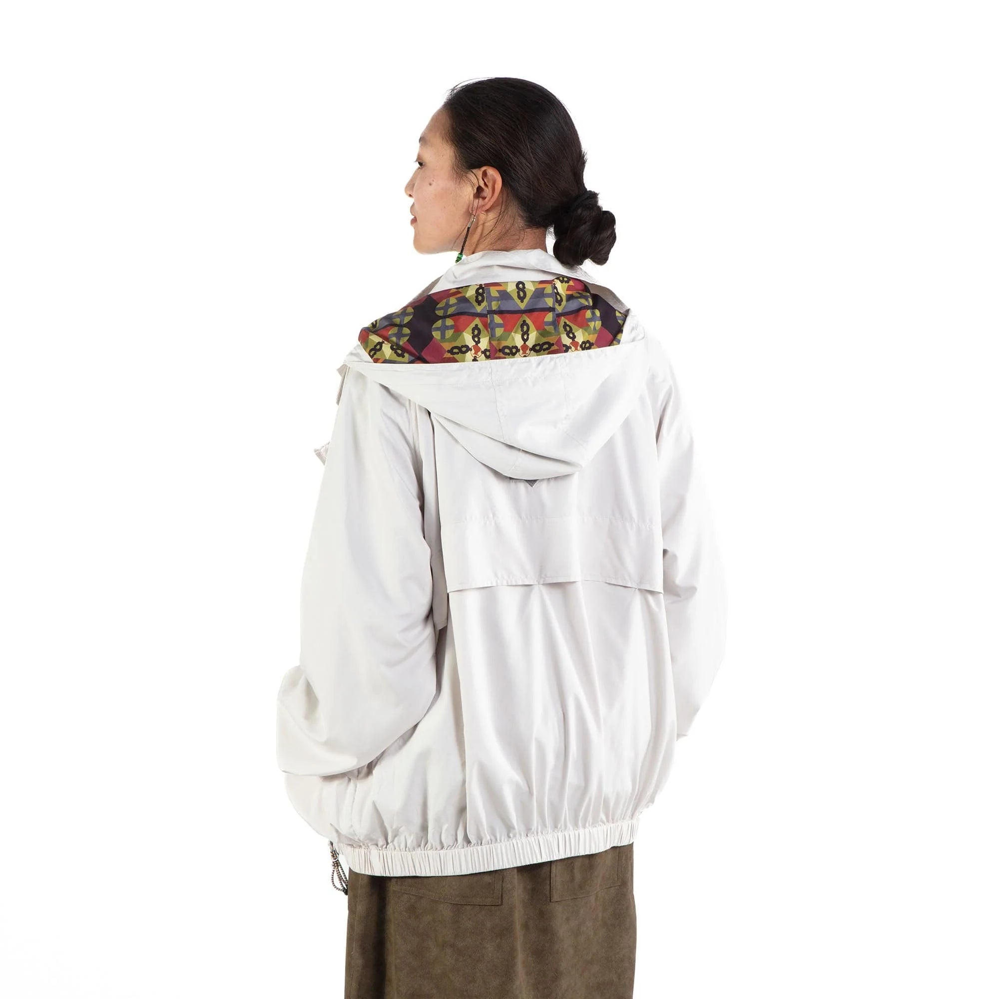 NERHI Graphic-Lined Hood Jacket