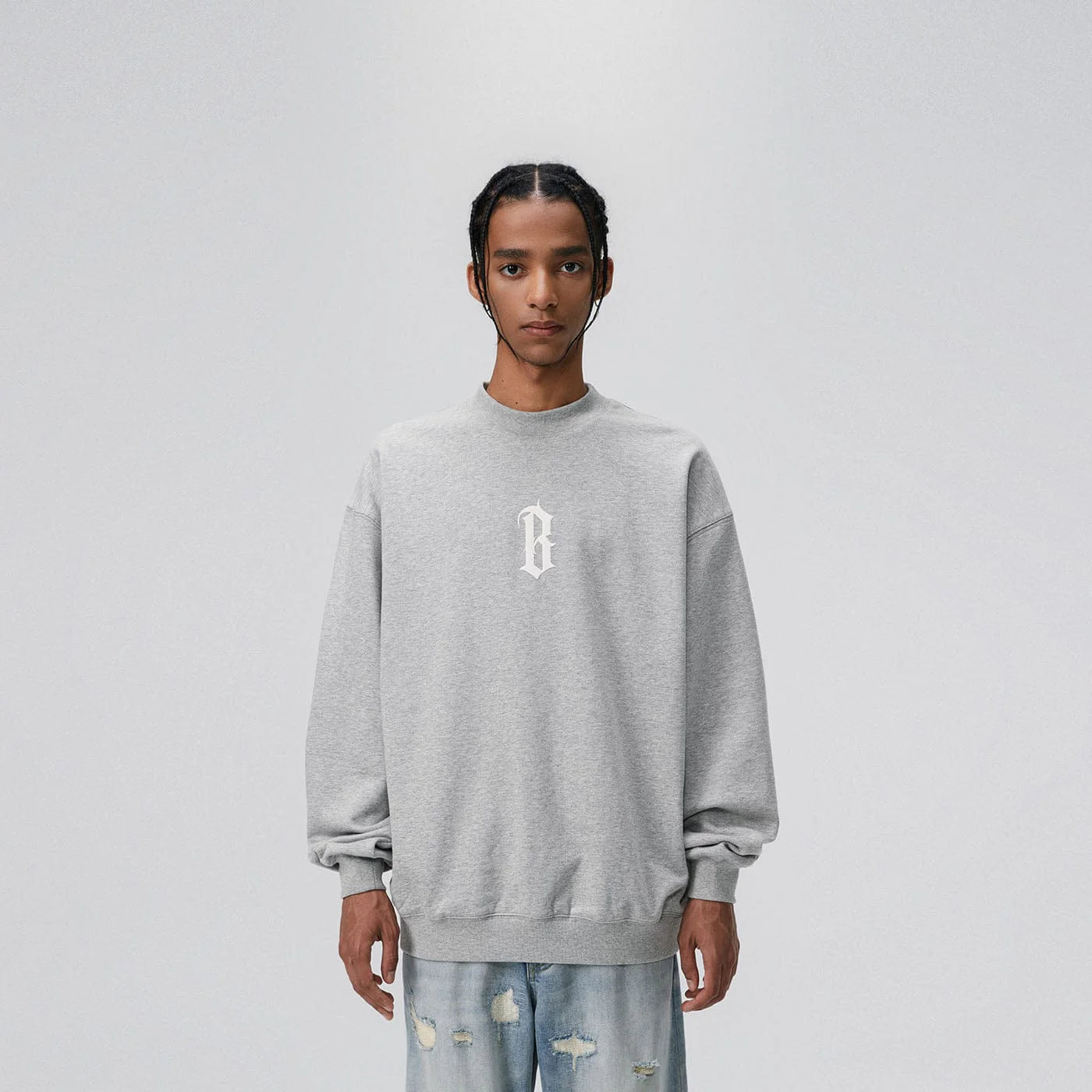 BONELESS Gothic LOGO Sweatshirt