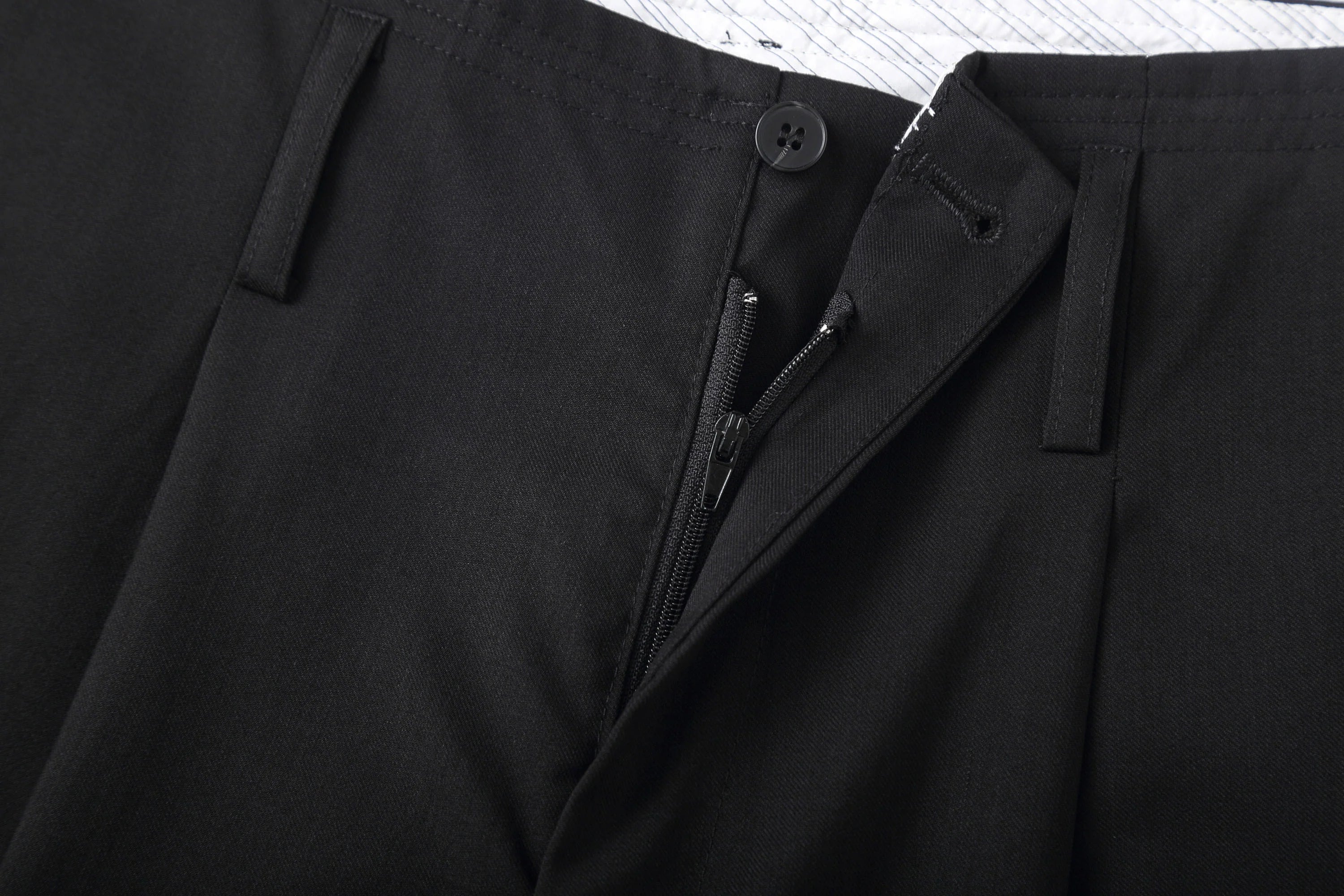 CLP Essential High-Waisted Straight-Leg Pants