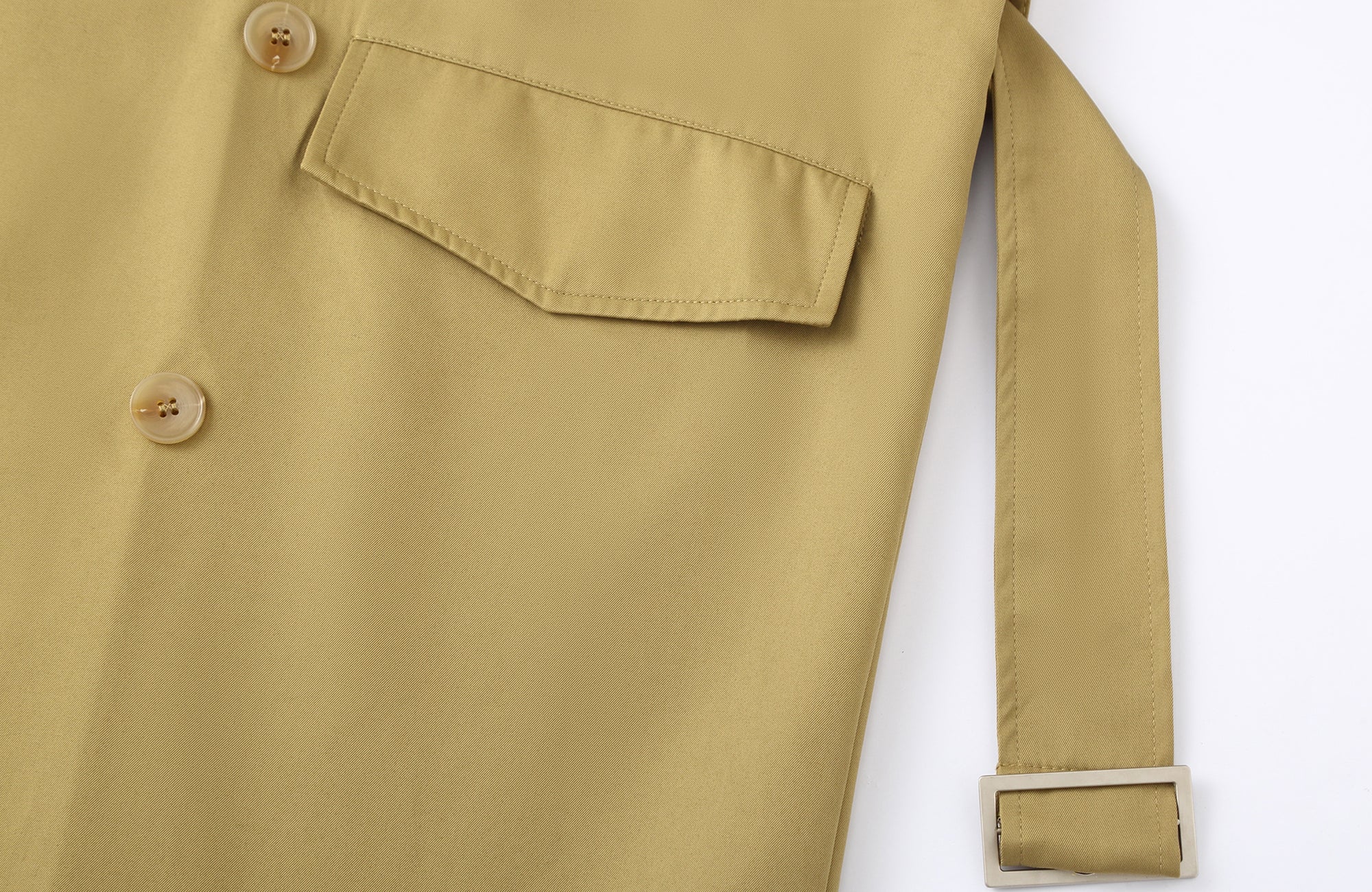 CLP Utility Belted Hooded Trench Coat