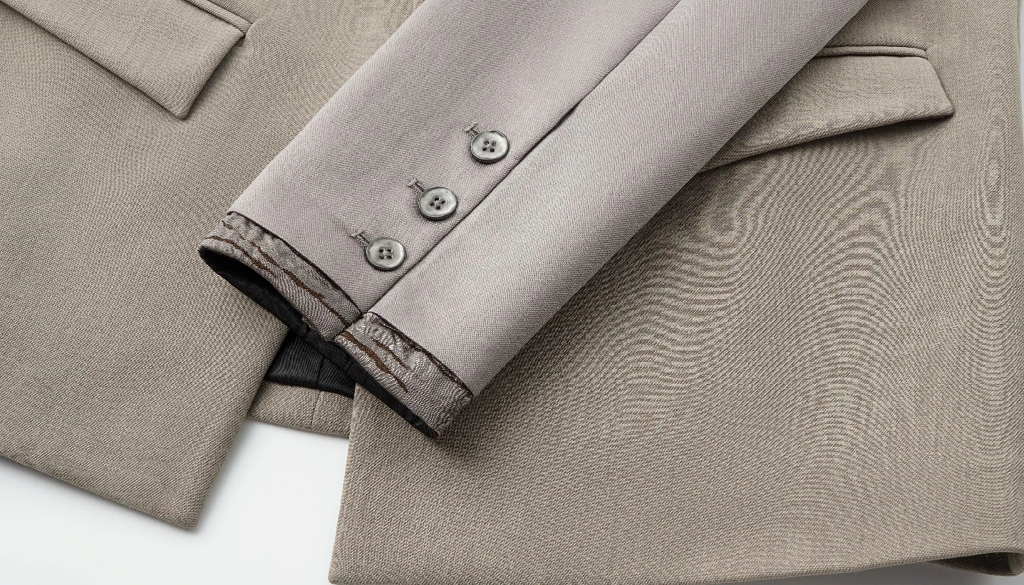 ALVNG AR ANTS Essential Sheen Spliced Blazer
