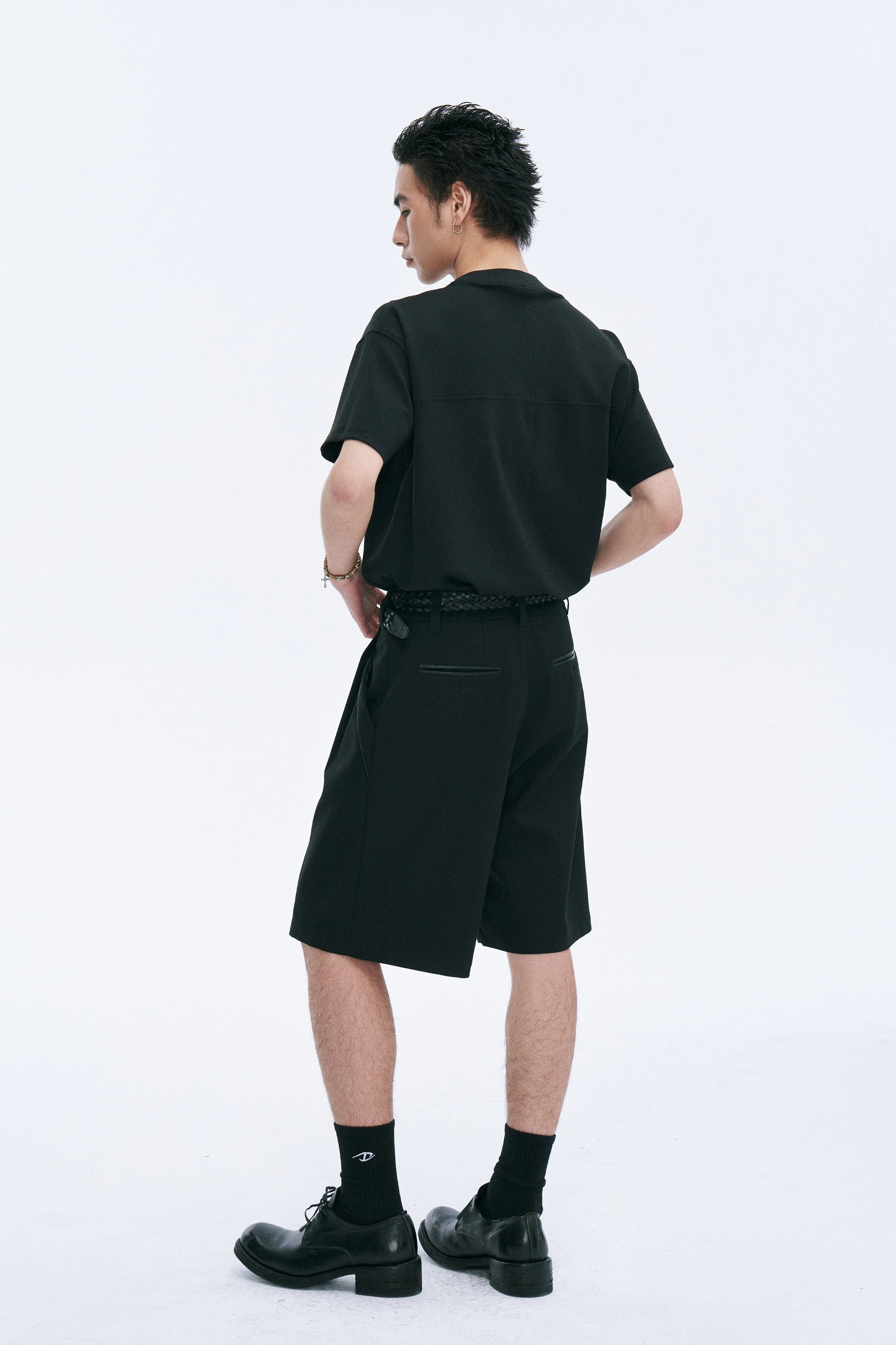 CATSSTAC Cross Spliced Dual-Zip T-Shirt