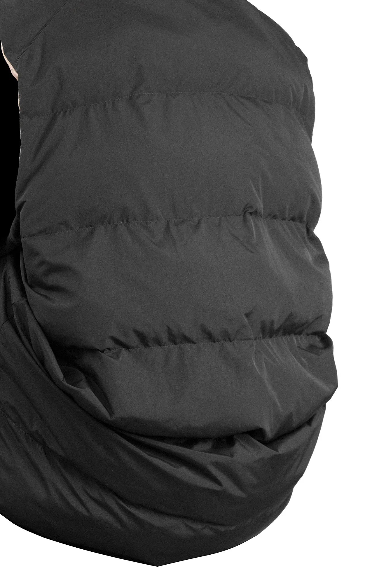 RELABEL Reversible Detachable Hooded Insulated Vest