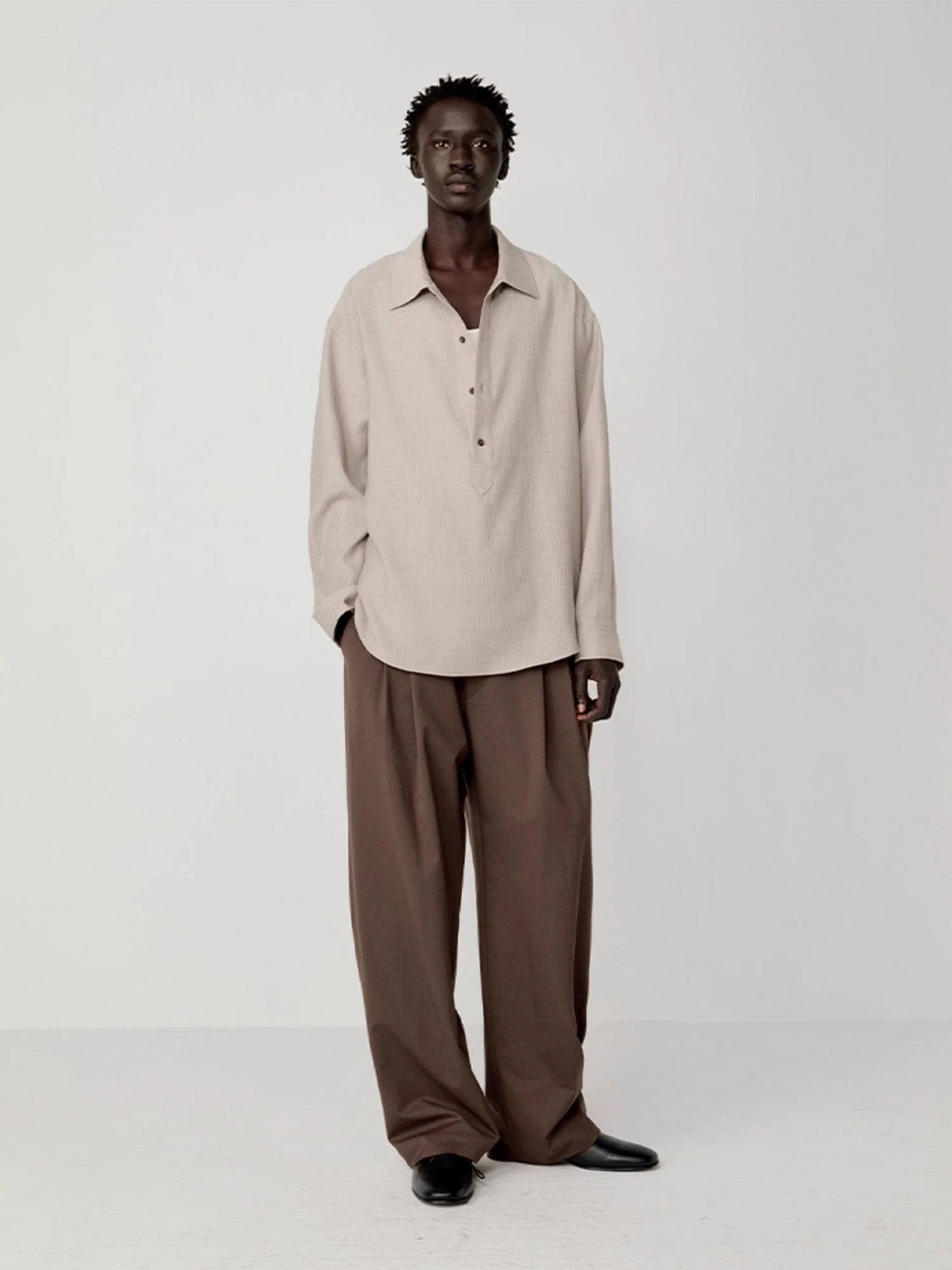 OPICLOTH Essential Crinkled Pullover