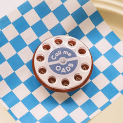 ONADAILYBASIS Rotary Dial Spinner Phone Grip