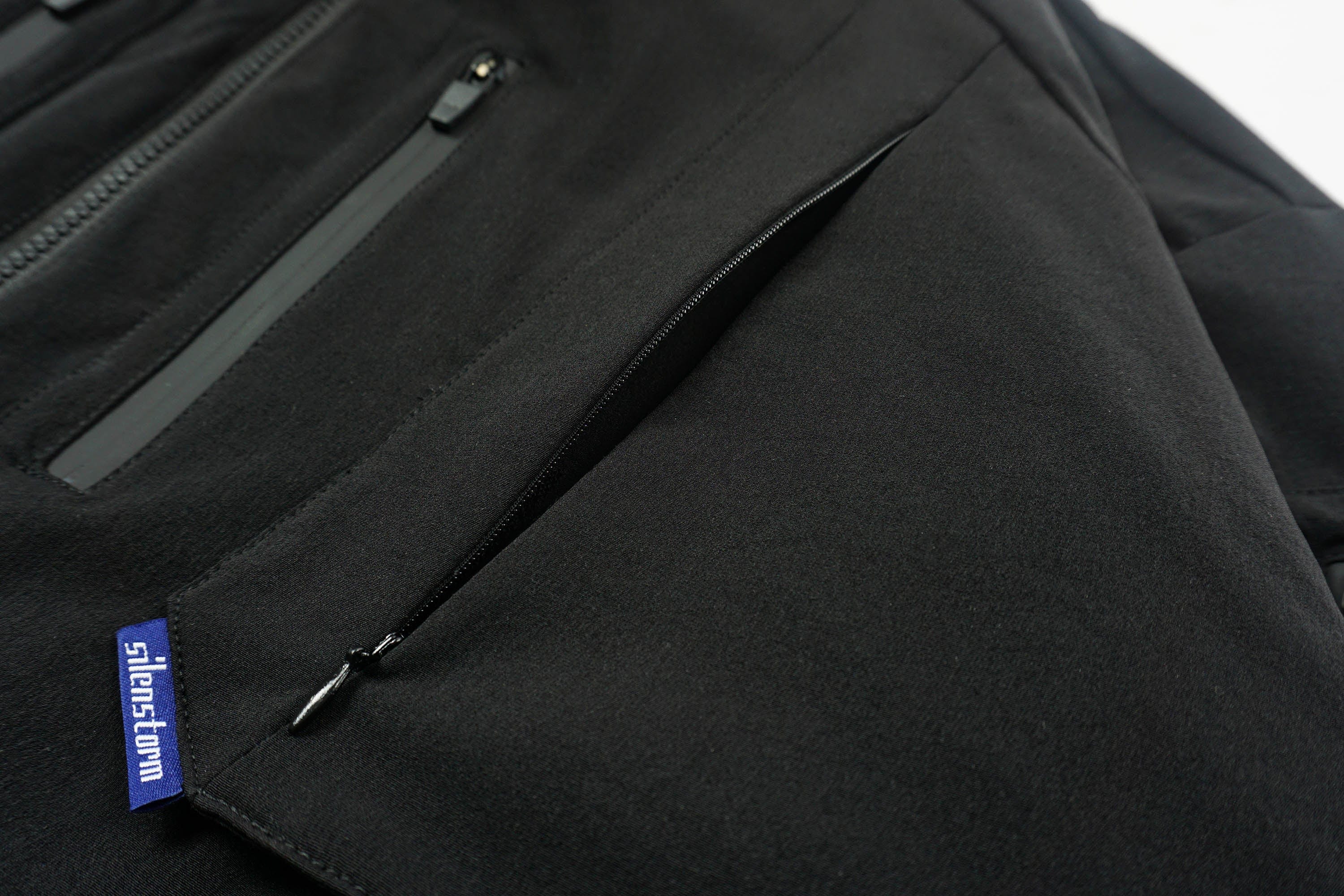 SILENSTORM Double-Layer Multi-Pocket Stand Collar Jacket